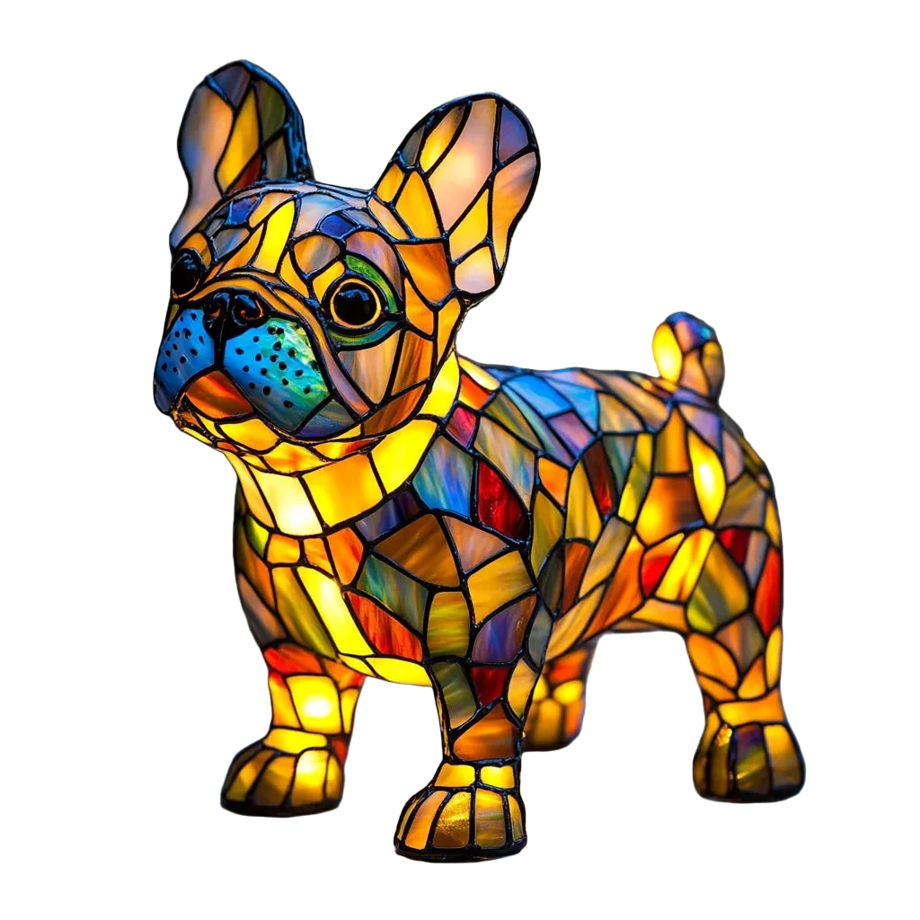 Hund Lampe LED, Deko Nachtlicht Hund
