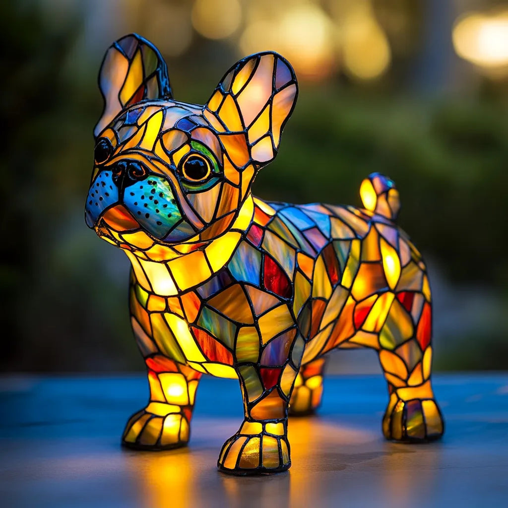 Hund Lampe LED, Deko Nachtlicht Hund