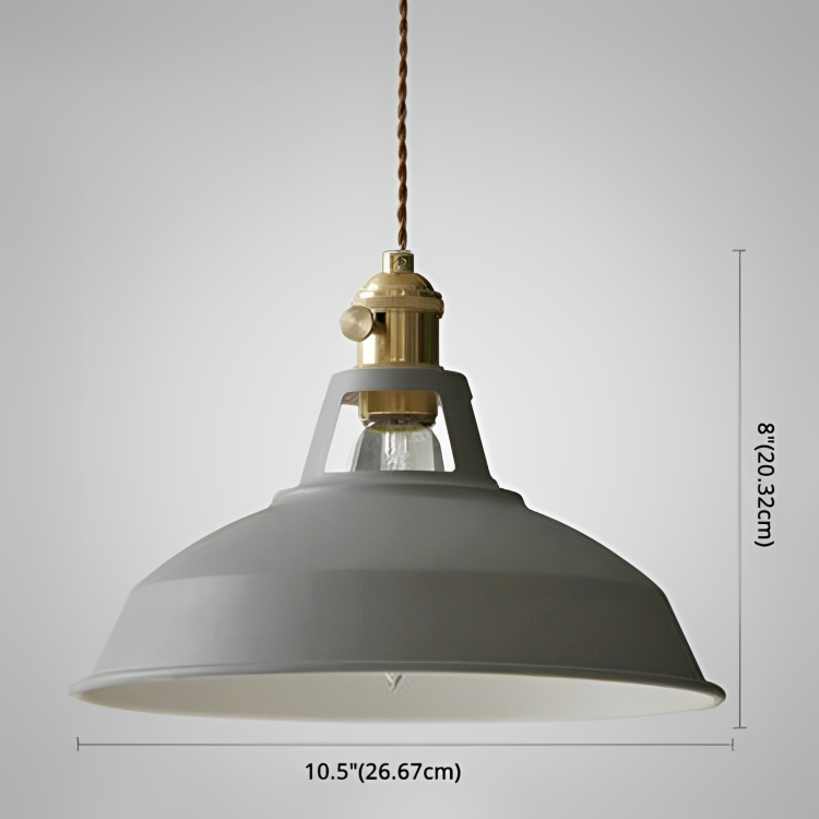 Industrial Pendelleuchte Metall, Retro Hängelampe