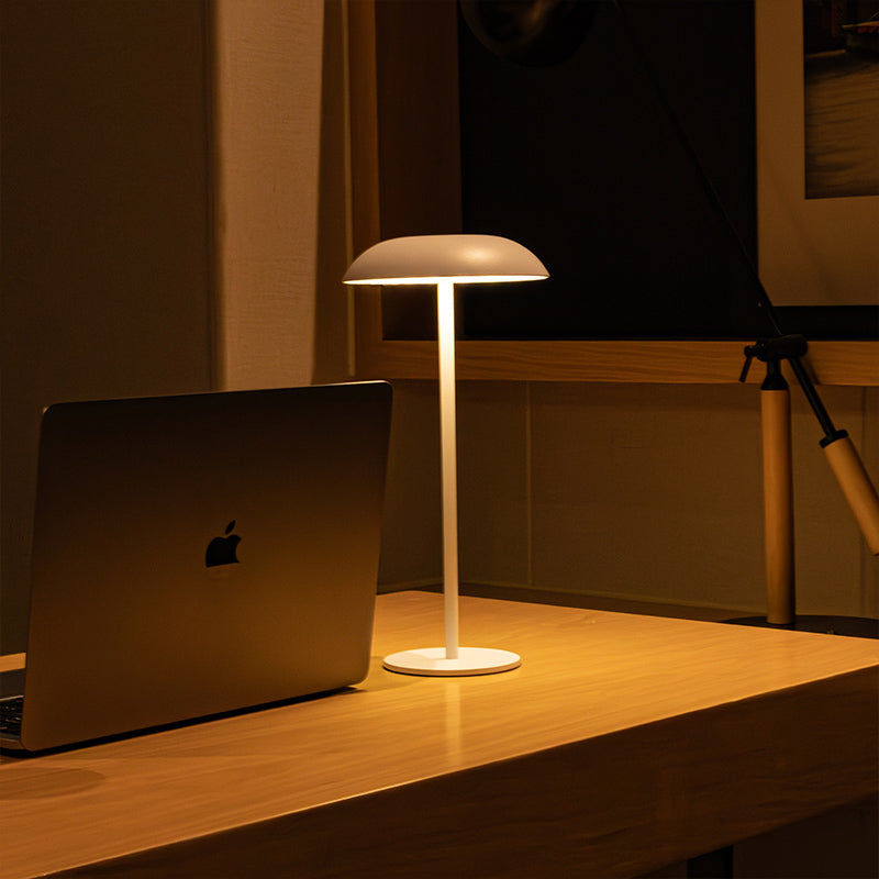 Kabellose LED Tischlampe Metall, Akku, Touch dimmbar, USB-C