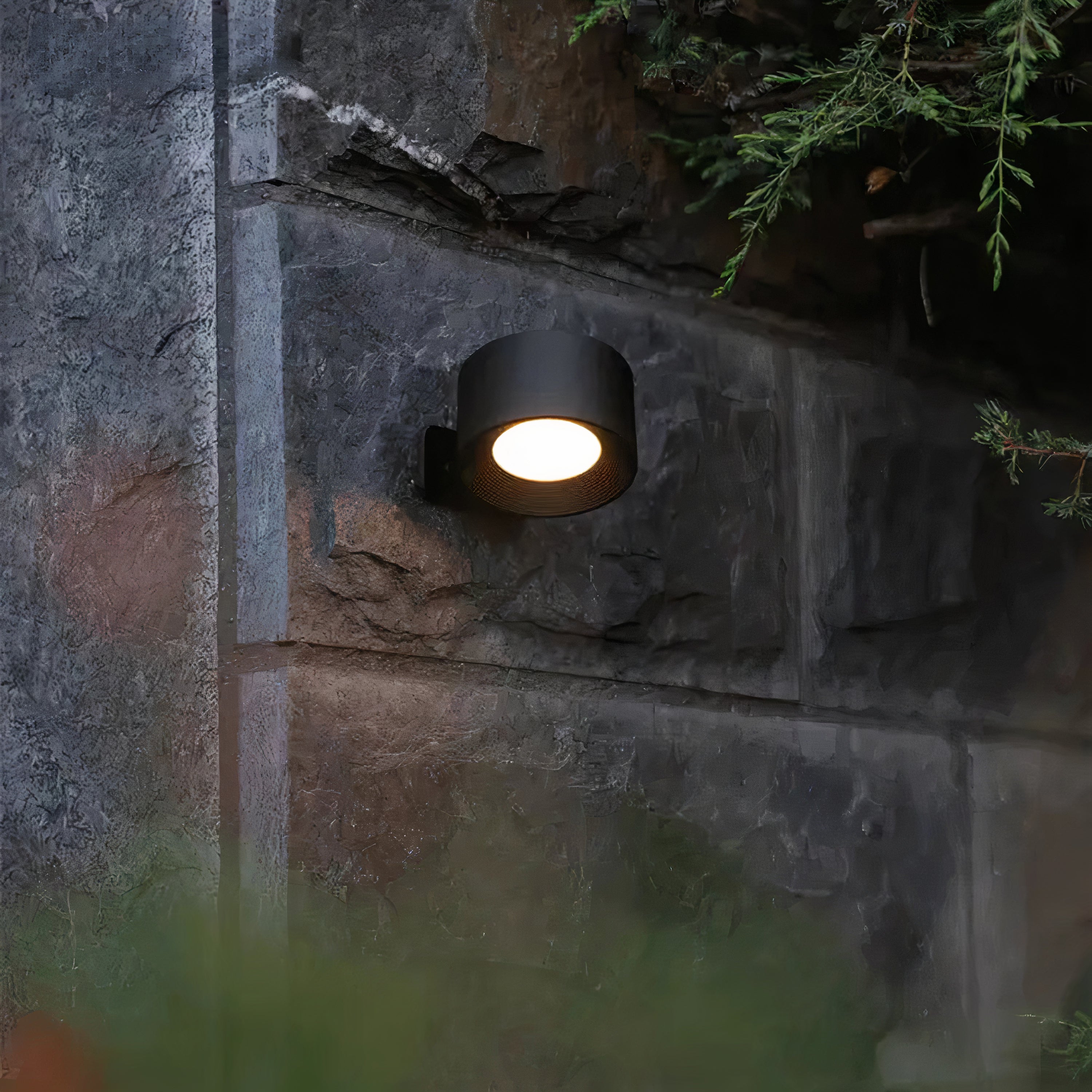 Wiederaufladbare LED-Wandleuchte – kabellos, dimmbar, 360° drehbar