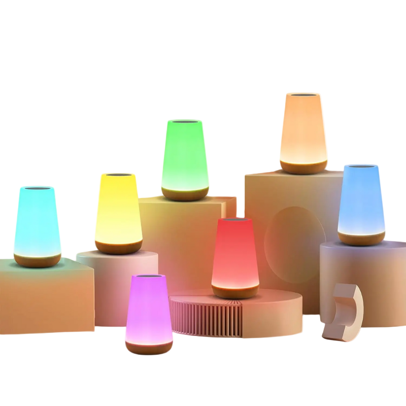 LED Nachtlicht RGB, Farbwechsel, Fernbedienung, Dimmbar, Akku