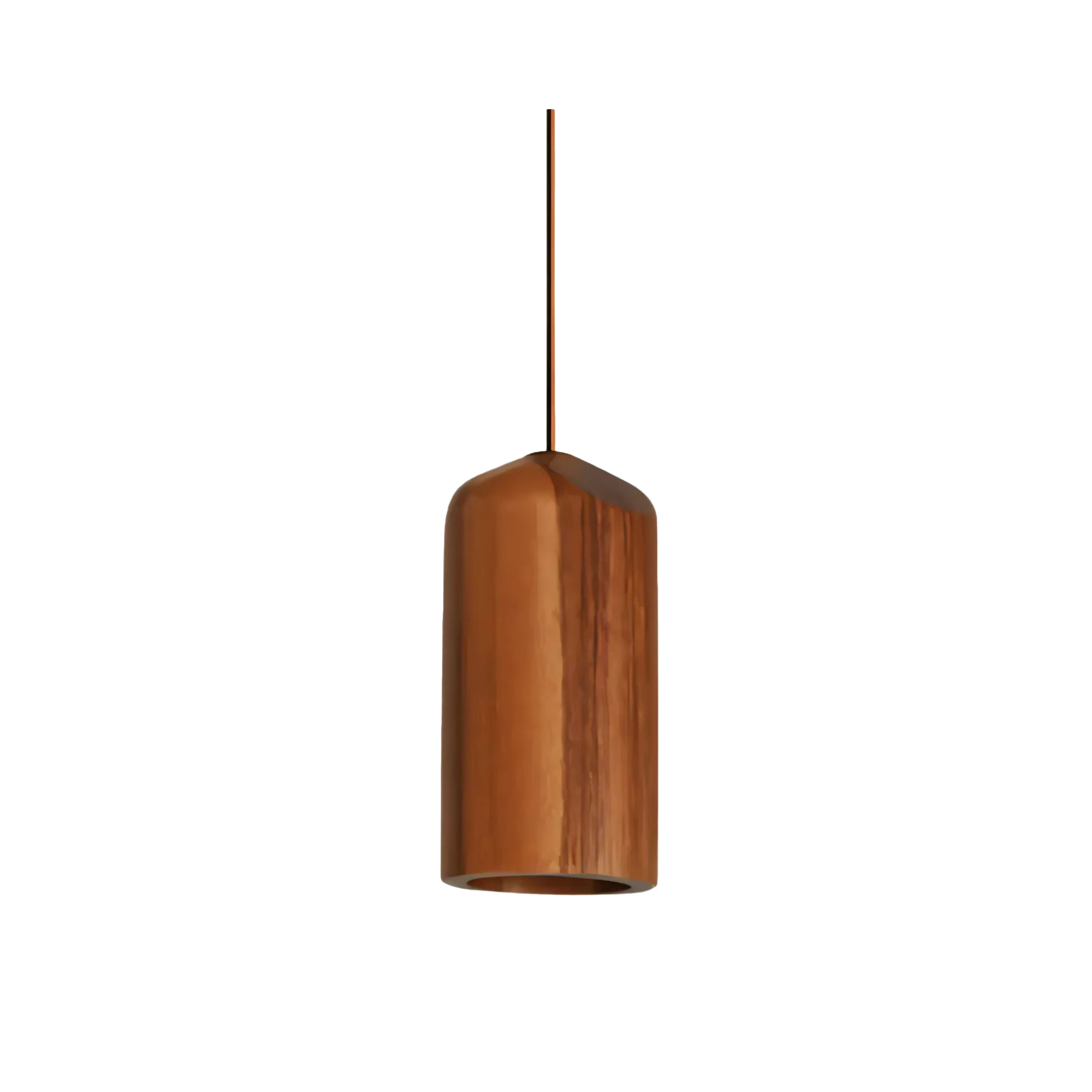 Kleine Holz Pendelleuchte, Moderne Hängelampe GU10