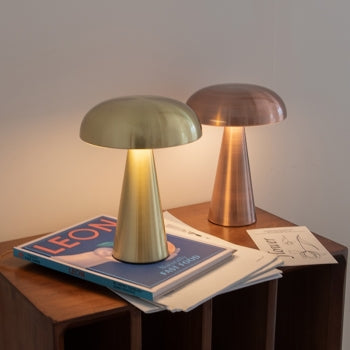 Kabellose LED Tischlampe dimmbar, Tischleuchte Touch 3 Lichtmodi