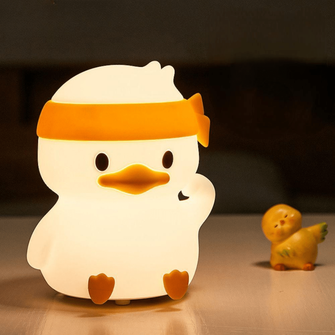 LED Kinder Nachtlampe Touch, Wiederaufladbar, 3 Helligkeitsstufen, Timer