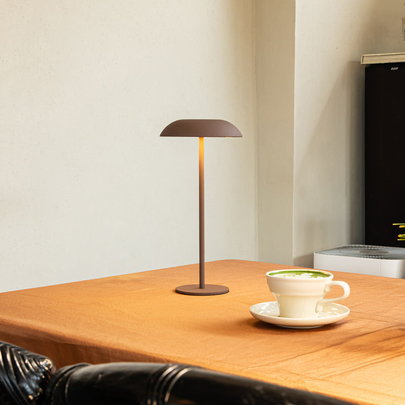 Kabellose LED Tischlampe Metall, Akku, Touch dimmbar, USB-C