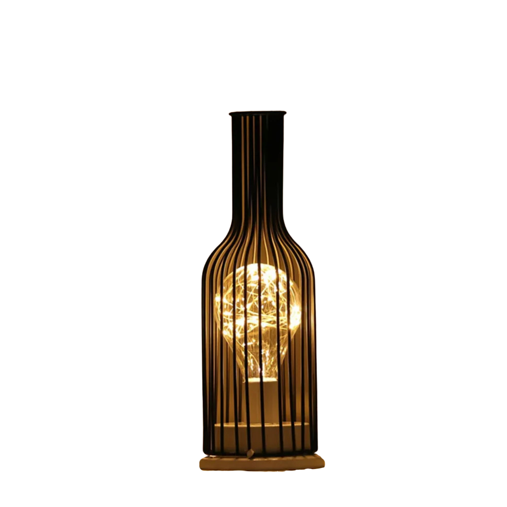 Kabellose LED Tischlampe batteriebetrieben, Dimmbar, Skandinavisches Design