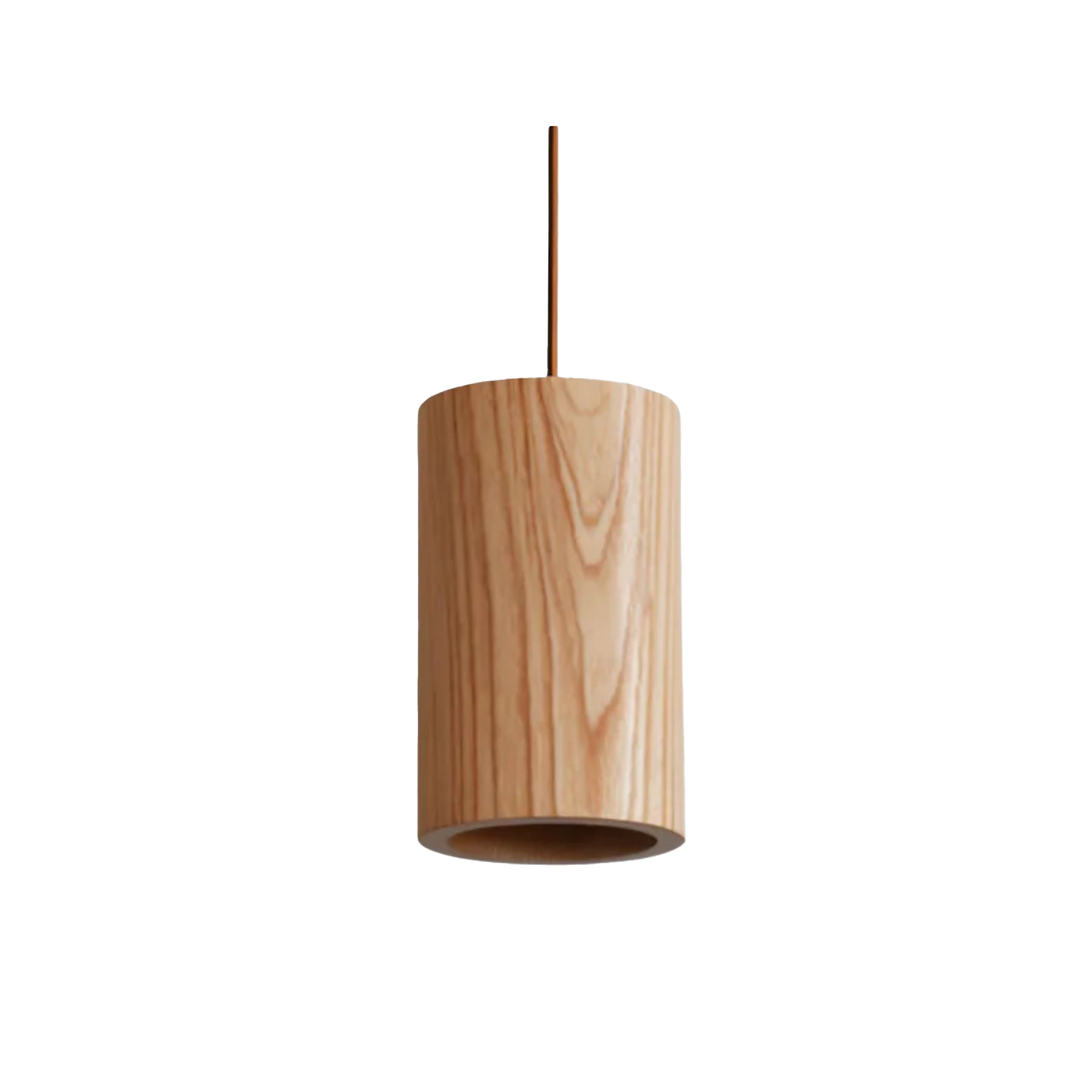 Kleine Holz Pendelleuchte, Moderne Hängelampe GU10