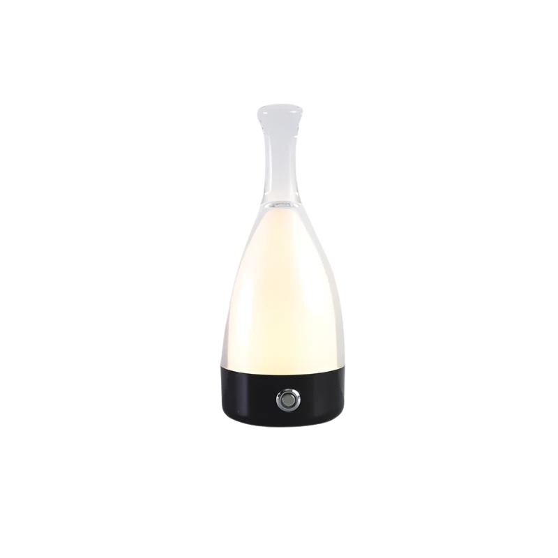 LED Flaschenlampe kabellos, Weinflasche Tischleuchte