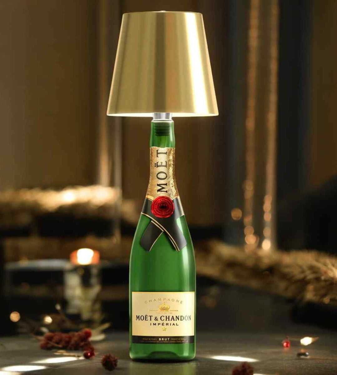 Kabellose wiederaufladbare LED-Flaschenleuchte