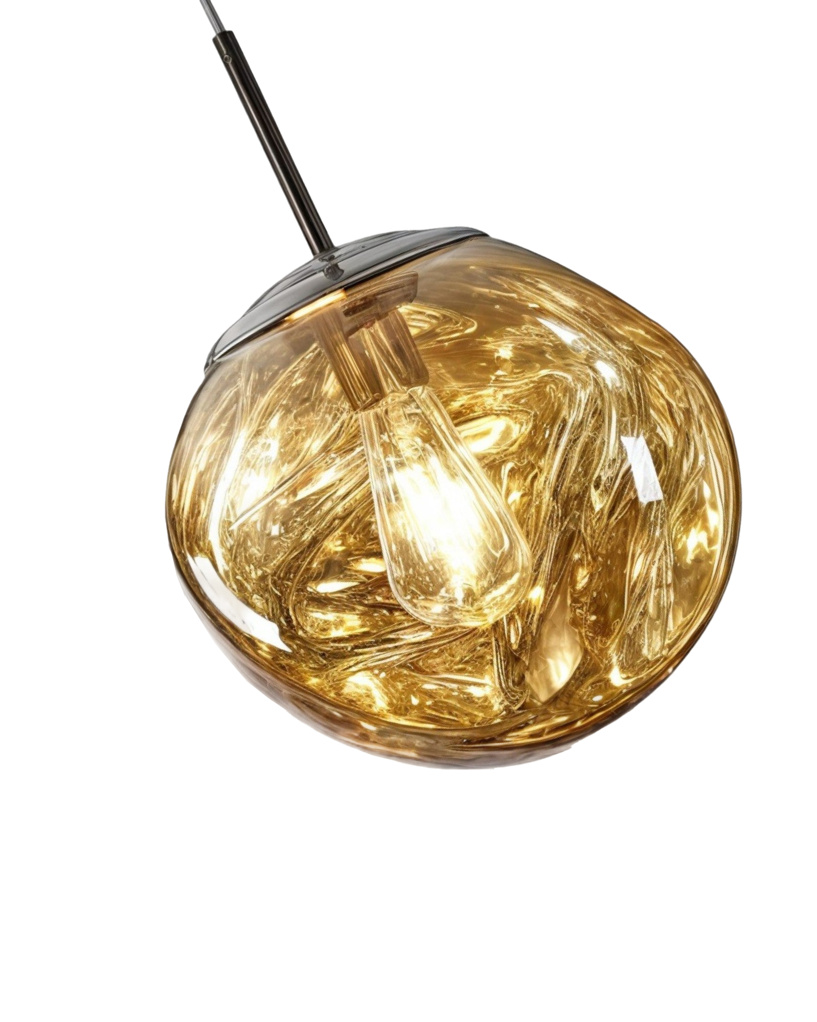 LED Pendelleuchte Acryl rund, Moderne Hängelampe farbig