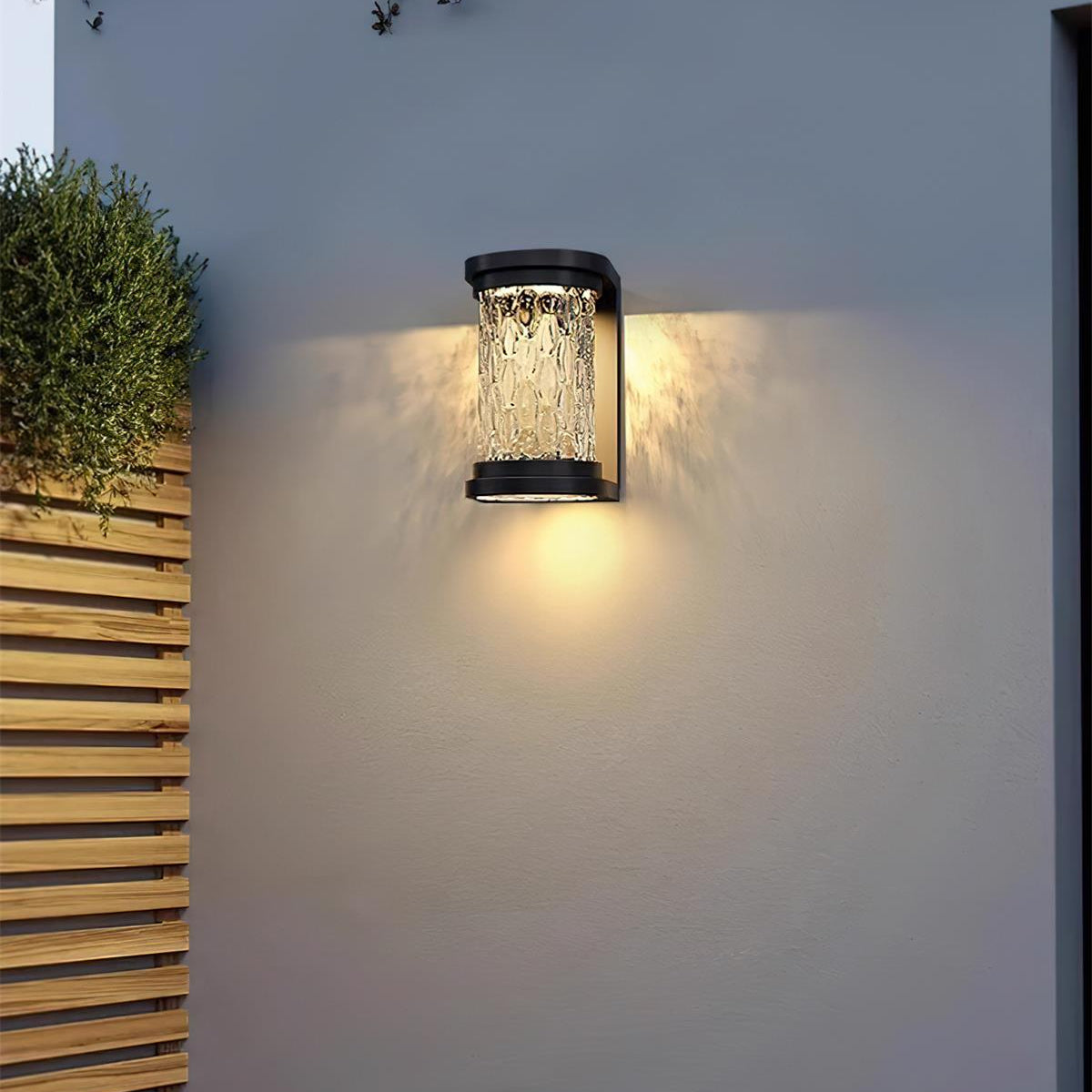 Außenwandleuchte Modern, Wetterfestes Design LED Dimmbar