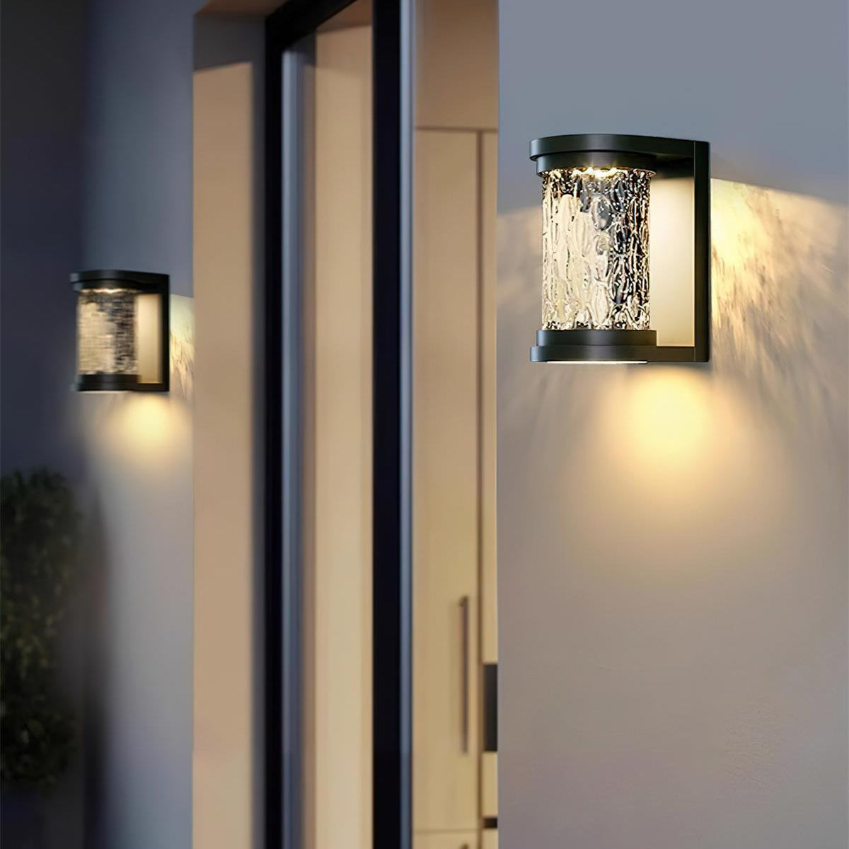 Außenwandleuchte Modern, Wetterfestes Design LED Dimmbar