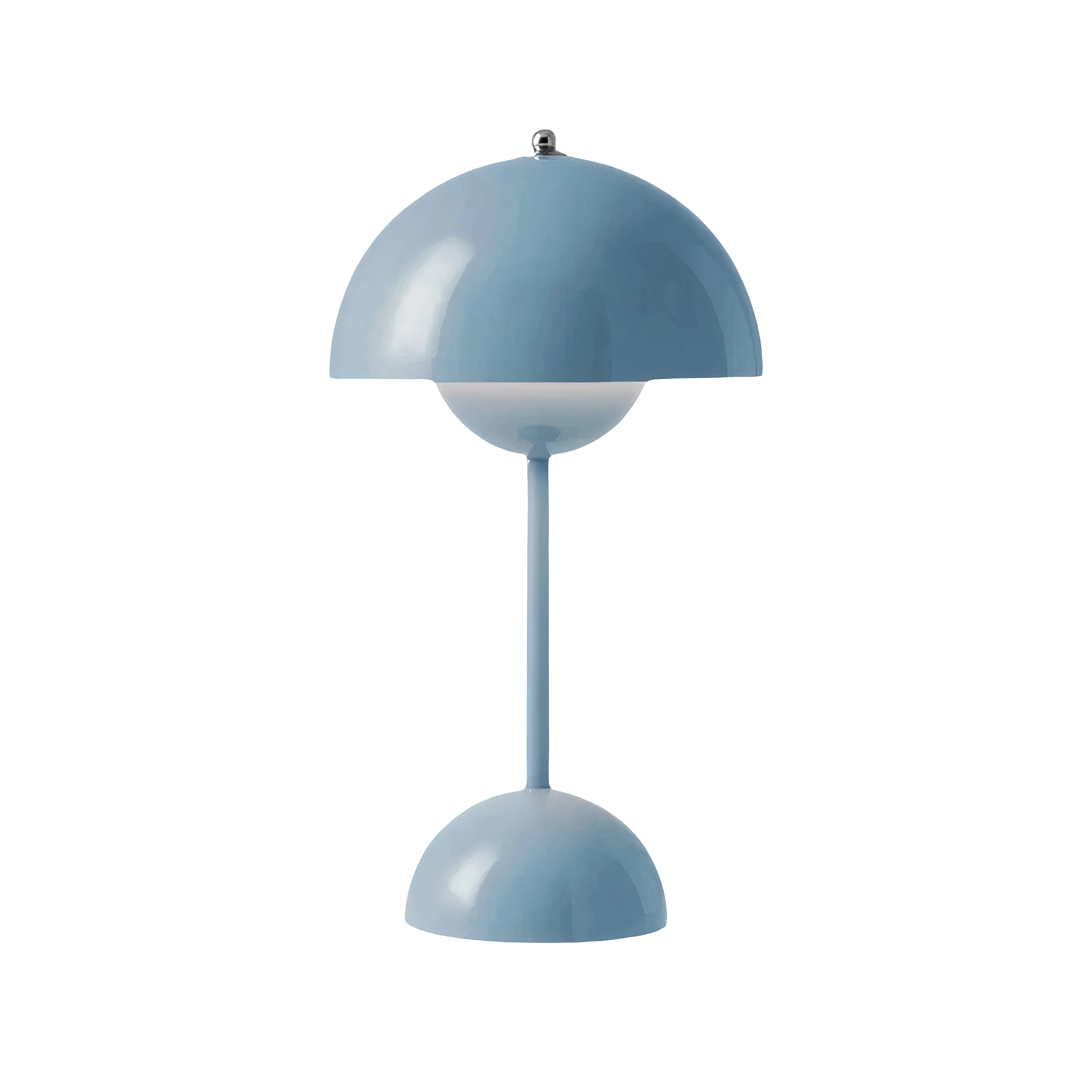 Skandinavische LED Tischlampe Metall – Dimmbar & Kabellos, Modernes Design
