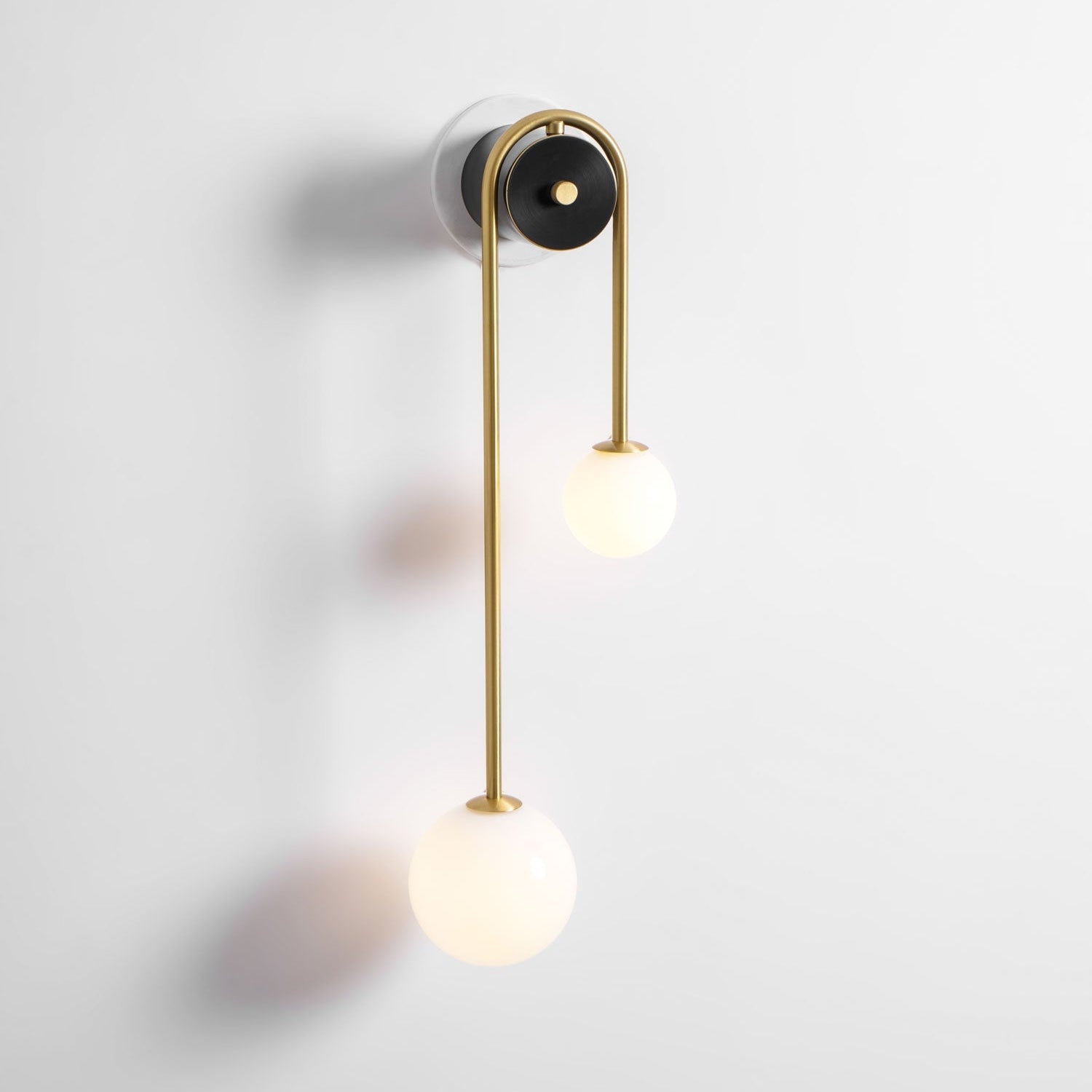Moderne nordische goldene Wandleuchten