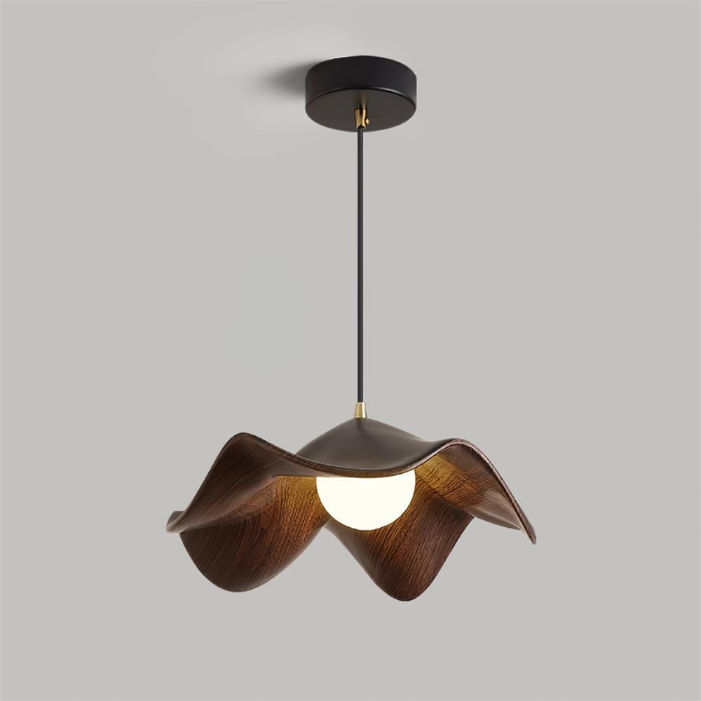 Flache Pendelleuchte rund, LED Hängeleuchte modern