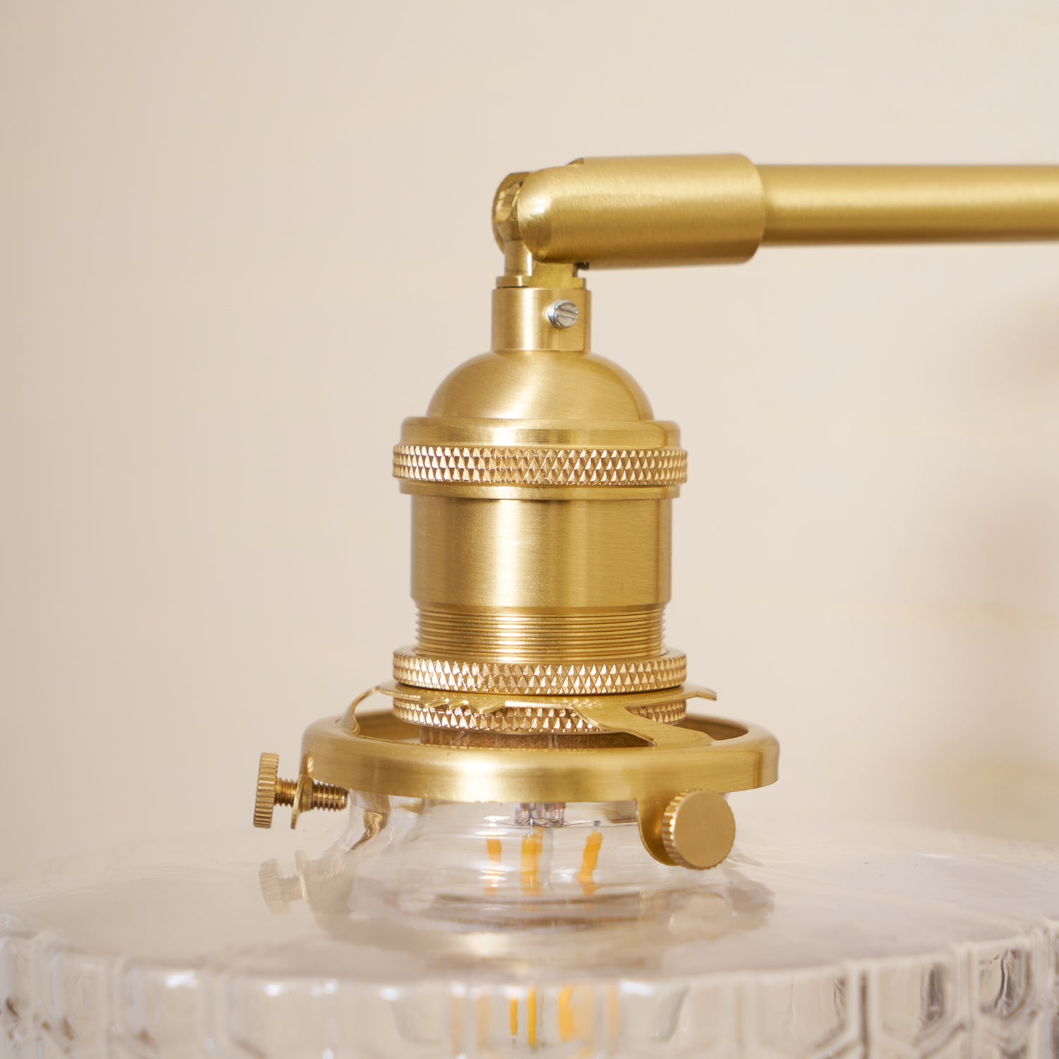 Plug In Wandleuchte, Vintage Design Dimmbar mit Stecker