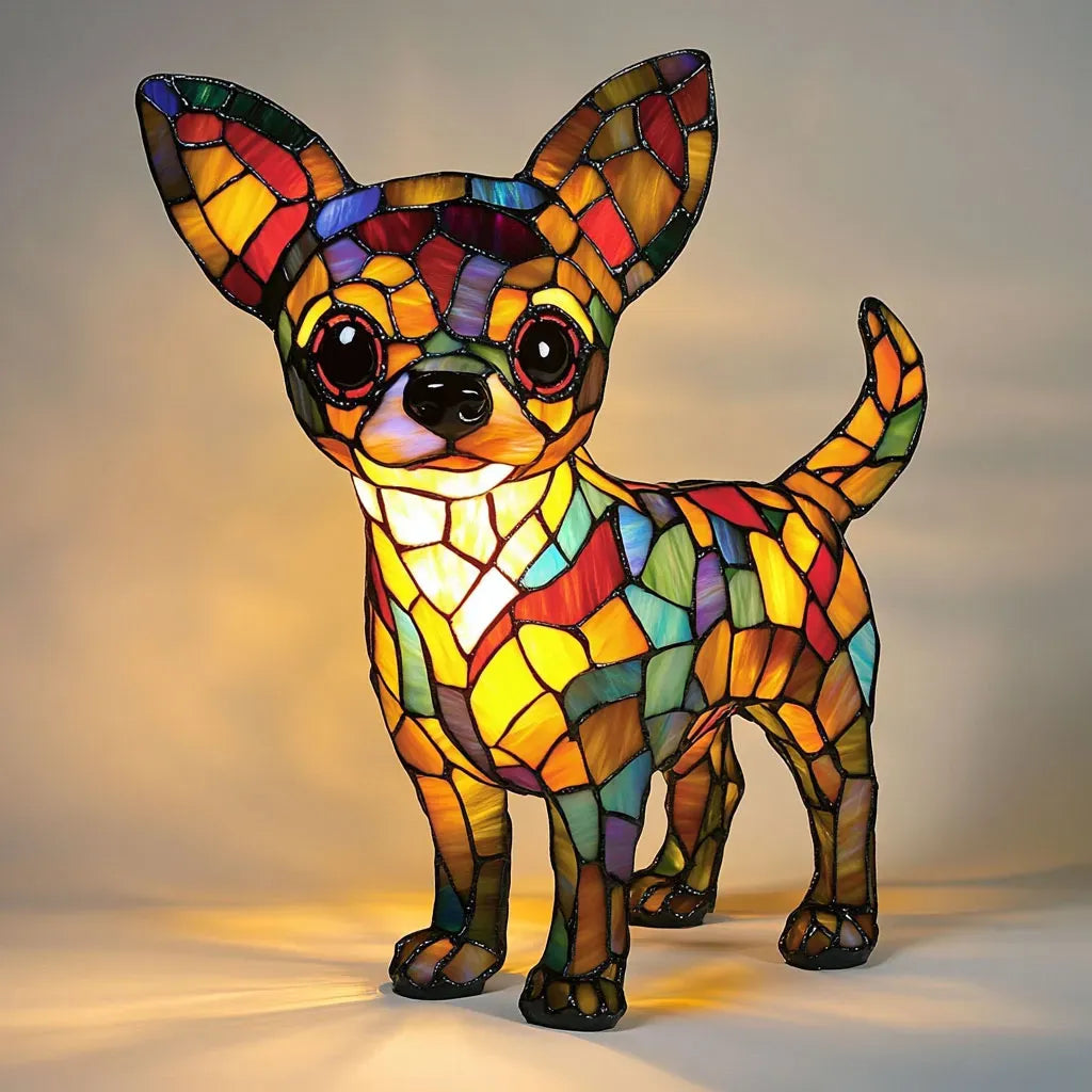 Hund Lampe LED, Deko Nachtlicht Hund