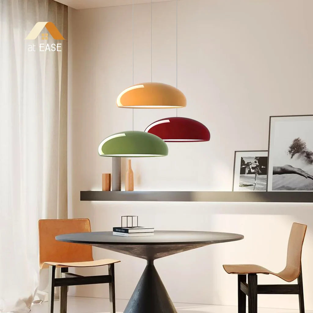 Metall Pendelleuchte Schale, Hängeleuchte bunt modern