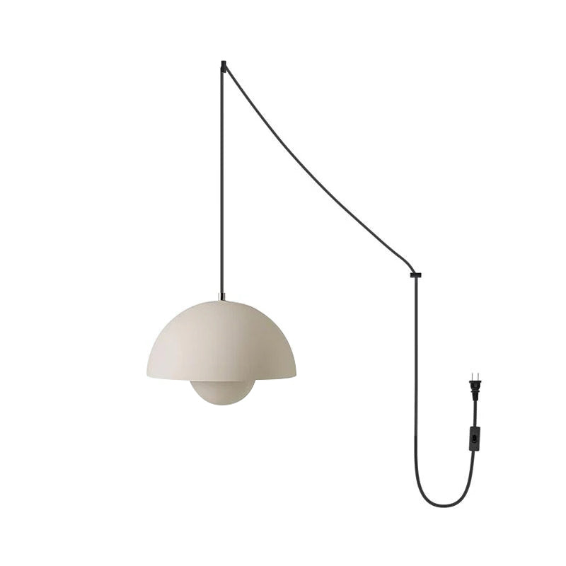 Plug In Pendelleuchte, Flowerpot Design Dimmbar mit Stecker