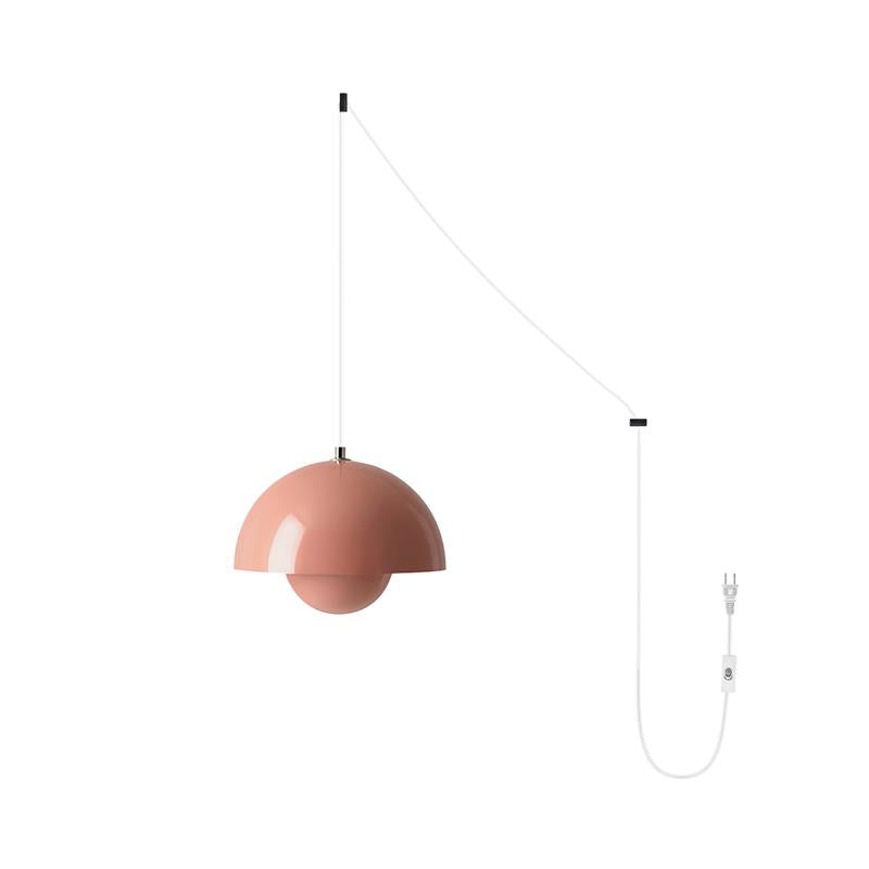 Plug In Pendelleuchte, Flowerpot Design Dimmbar mit Stecker