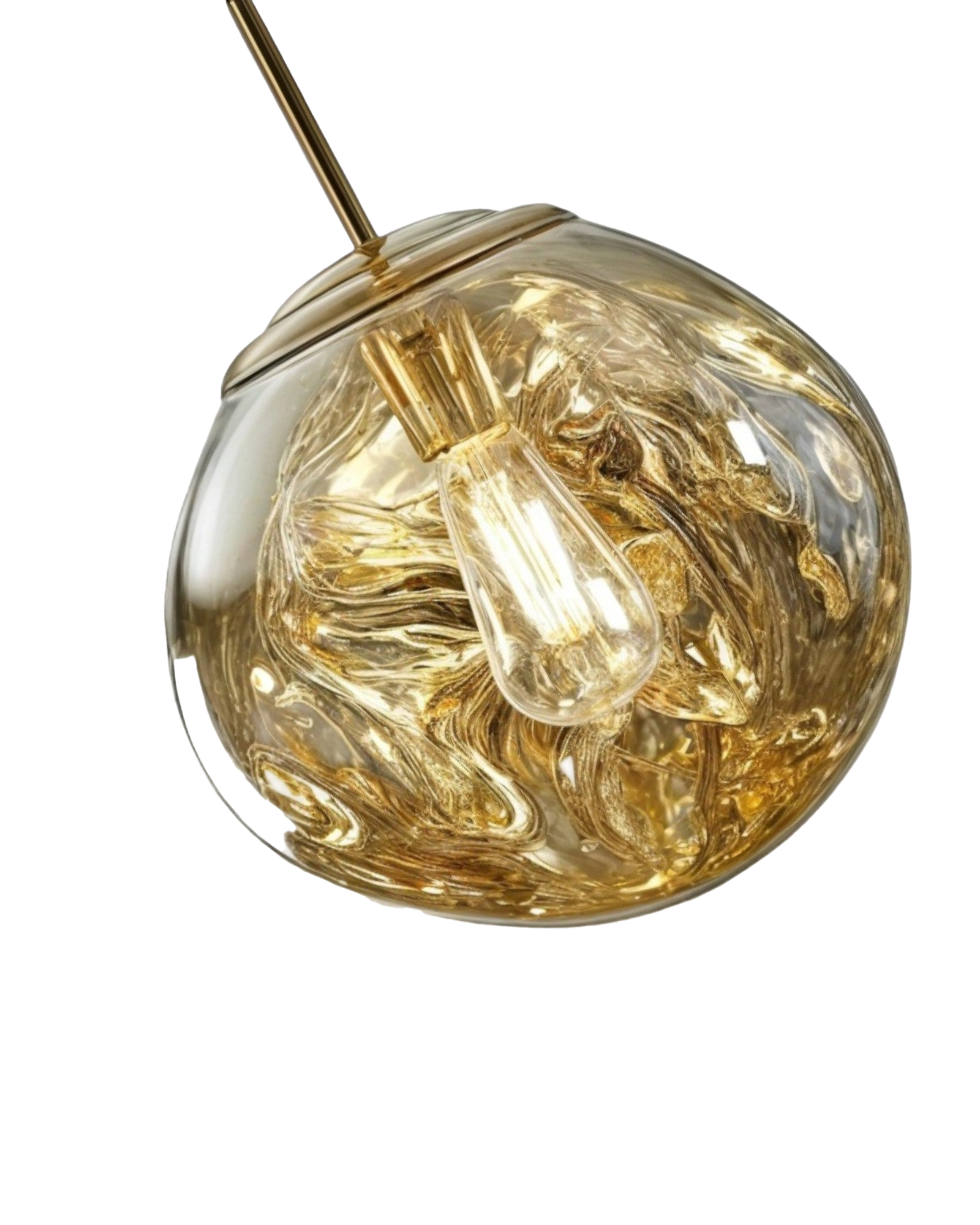 LED Pendelleuchte Acryl rund, Moderne Hängelampe farbig
