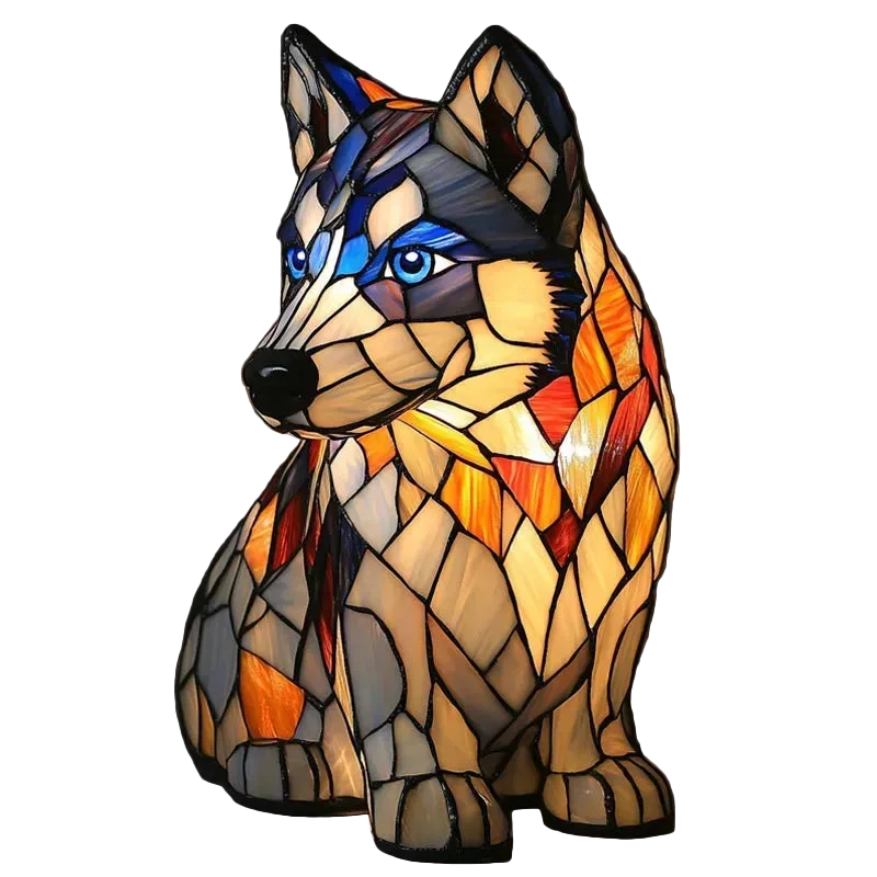 Hund Lampe LED, Deko Nachtlicht Hund