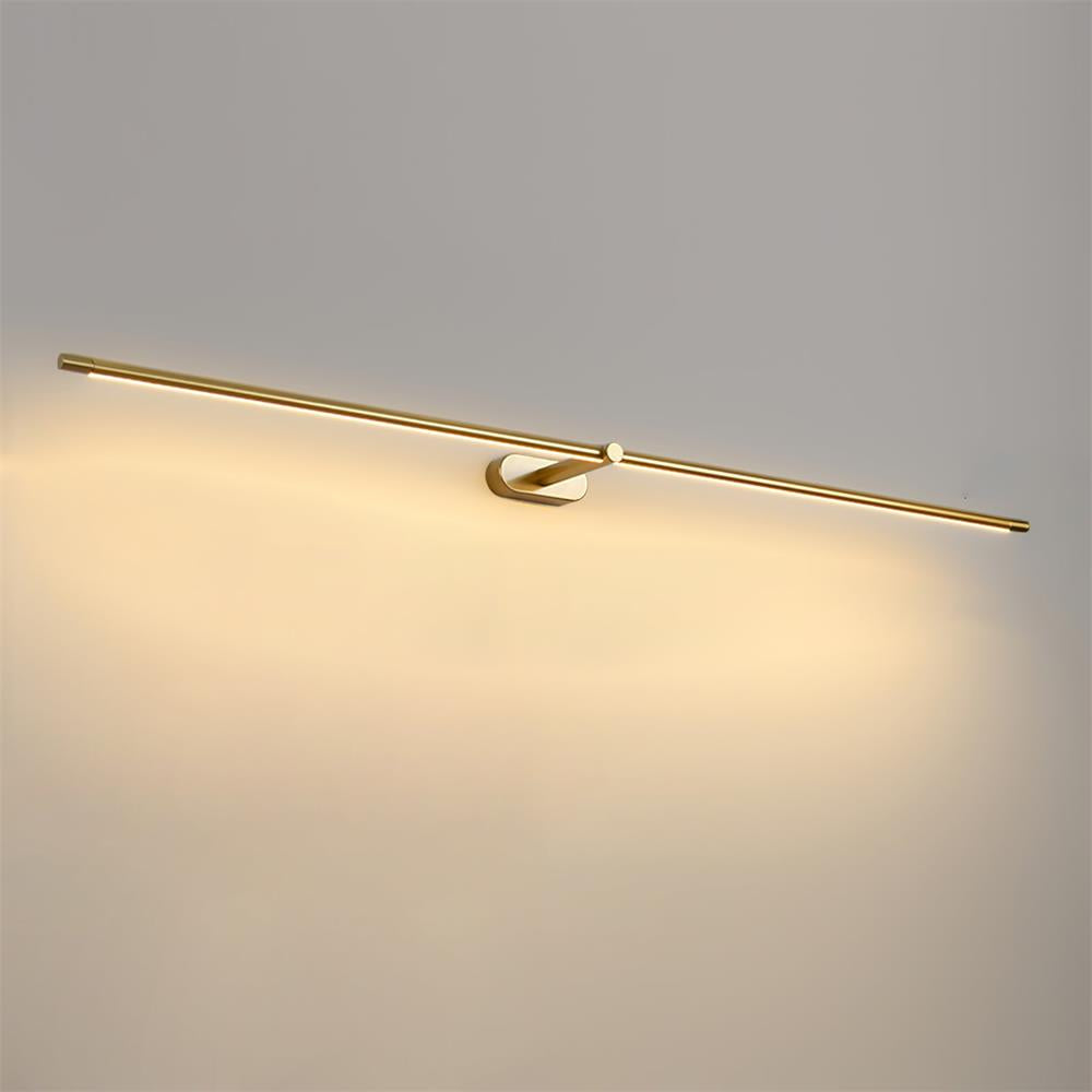 Kabellose LED Wandleuchte Linearm, Bilderleuchte Dimmbar USB 68–128 cm