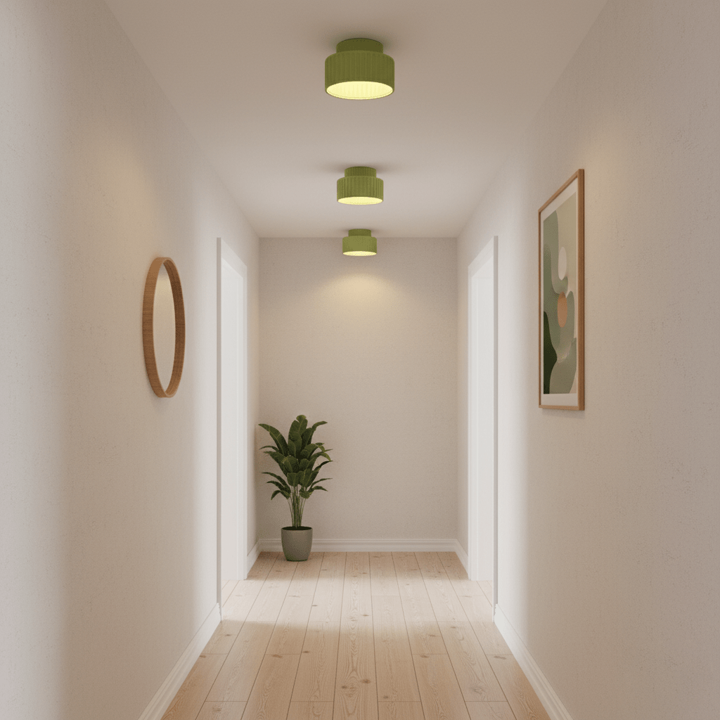 LED Deckenleuchte rund, Wandleuchte modern E27