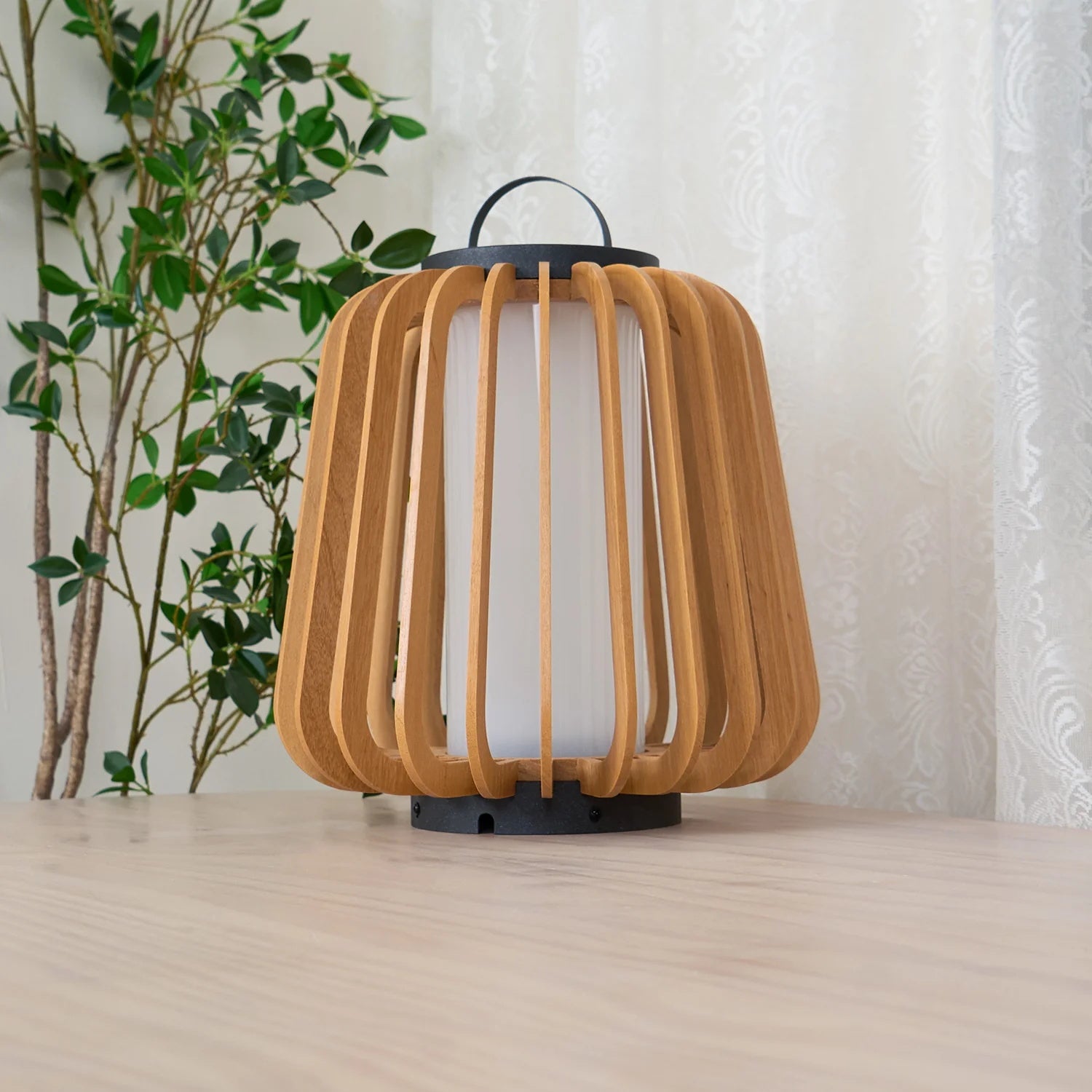 Outdoor Tischleuchte Wiederaufladbar, Kabelloses Design LED Dimmbar