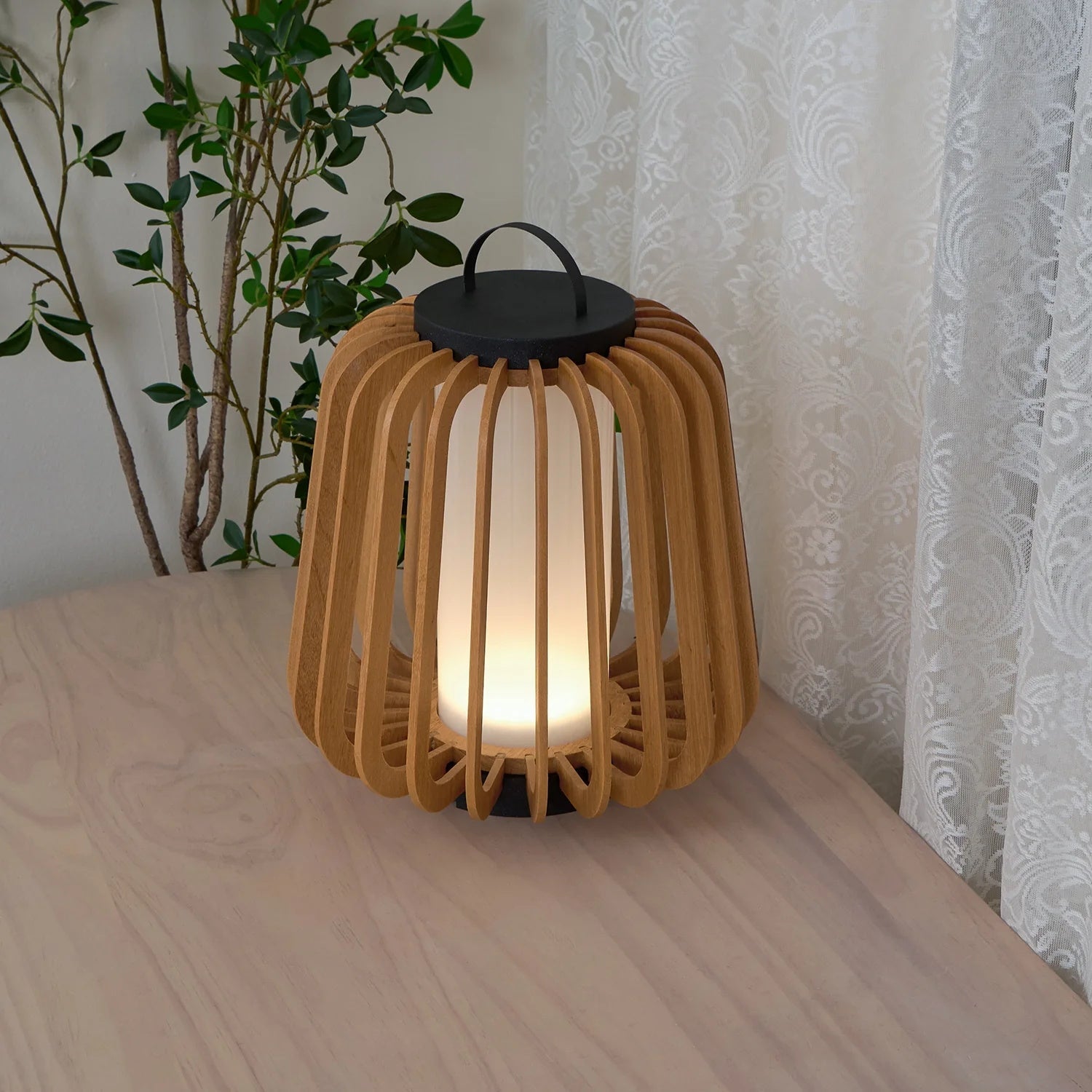 Outdoor Tischleuchte Wiederaufladbar, Kabelloses Design LED Dimmbar