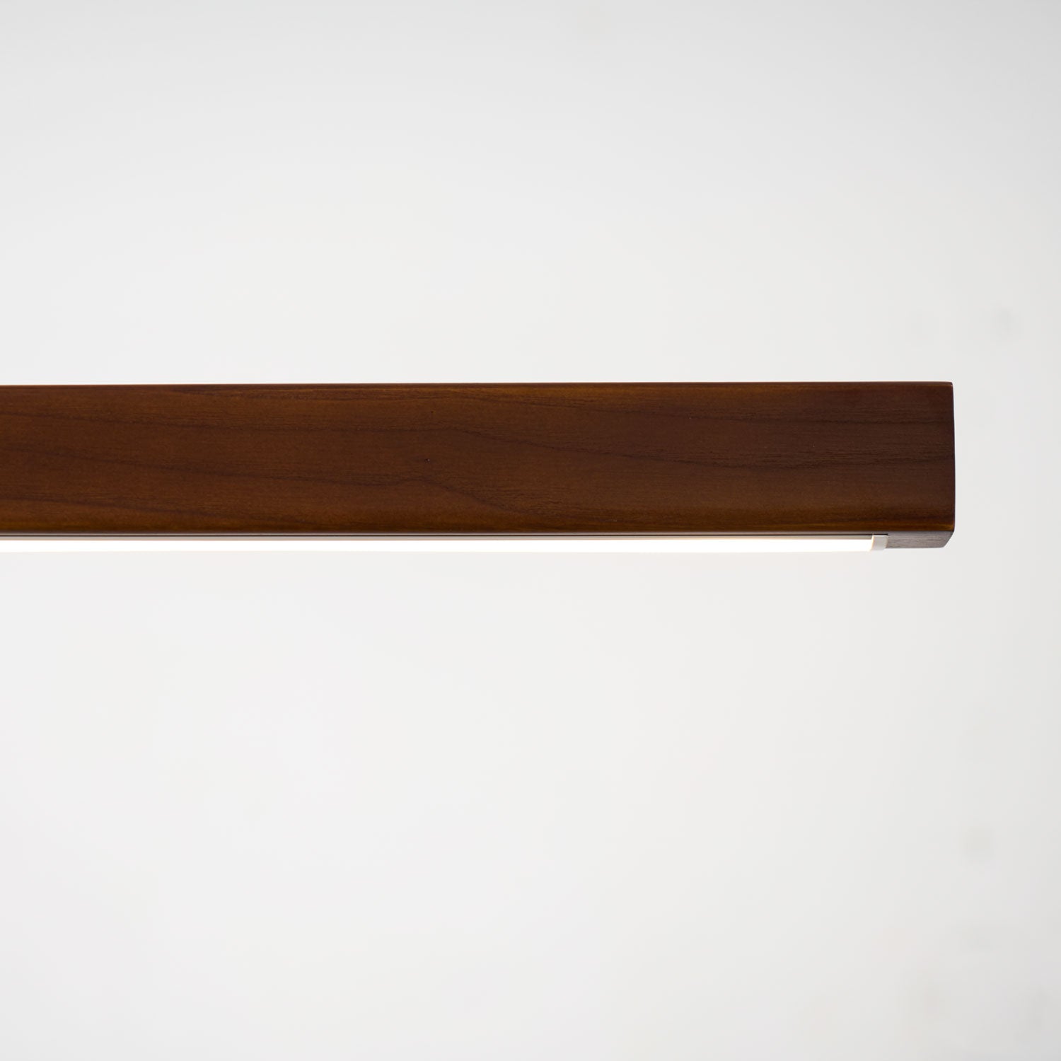 LED Pendelleuchte Holz länglich, Moderne Hängelampe Esszimmer