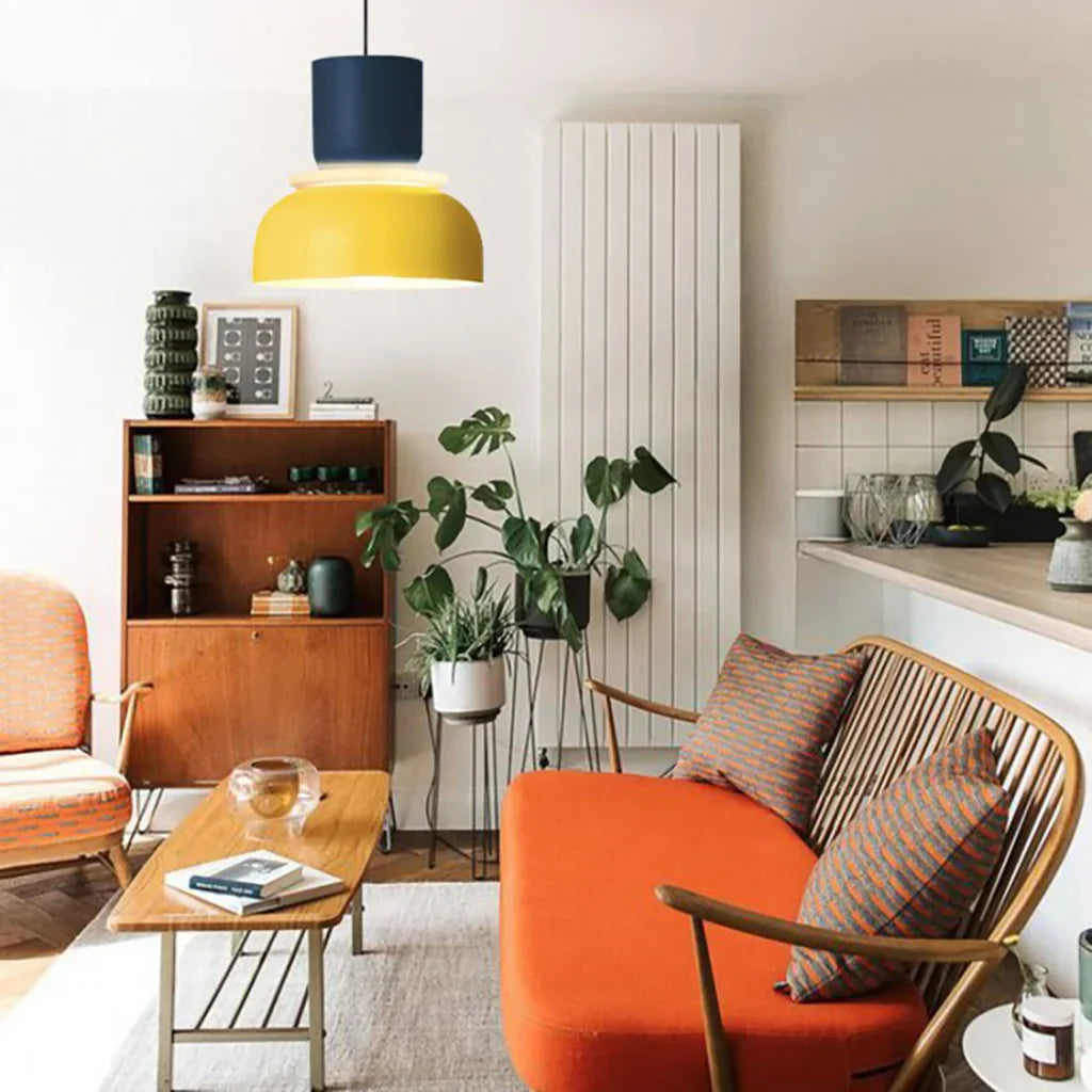 Deckenleuchte farbig, Moderne Deckenlampe rund