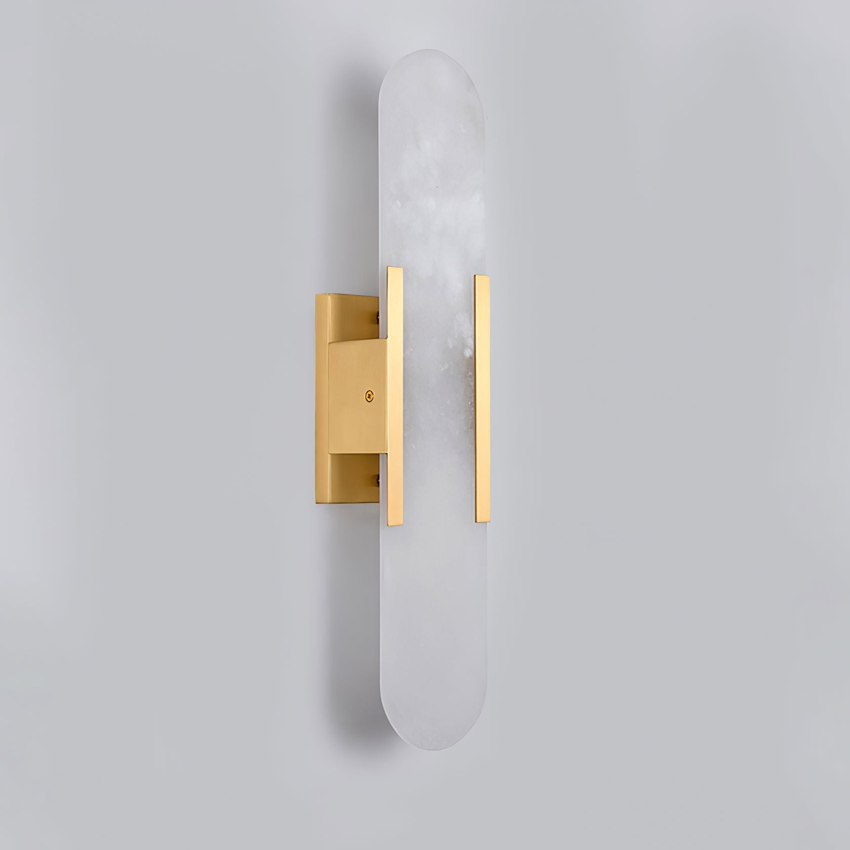 Alabaster Wandlampe Geometrisch, Modernes Design Dimmbar