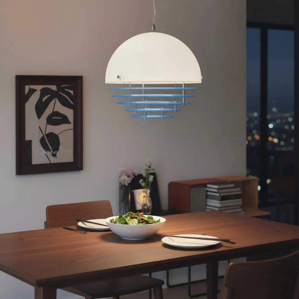 Keramik Wandleuchte Blume, LED Wandlampe rund modern