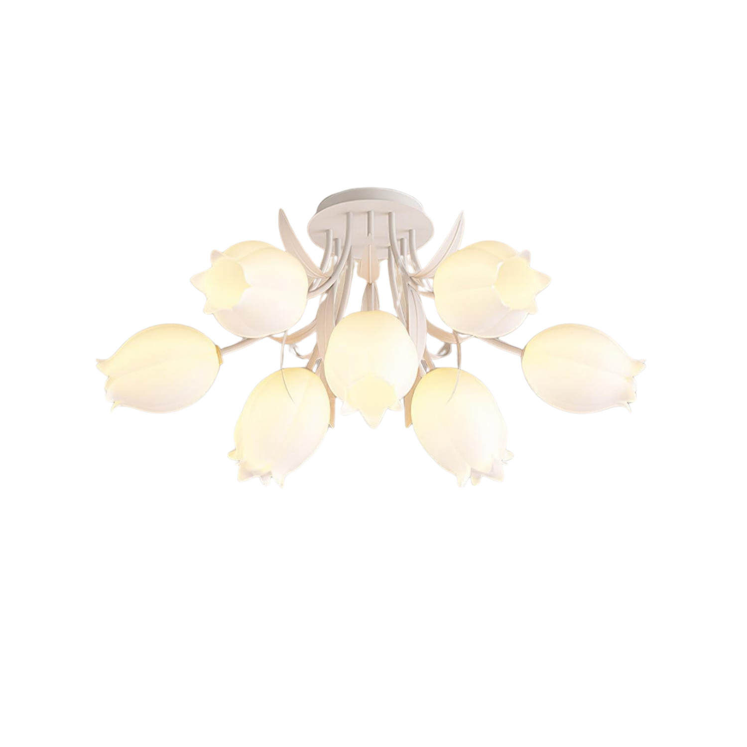 Deckenleuchte Blumen Mehrflammig, LED Deckenlampe Modern 3/9/12 Flammig