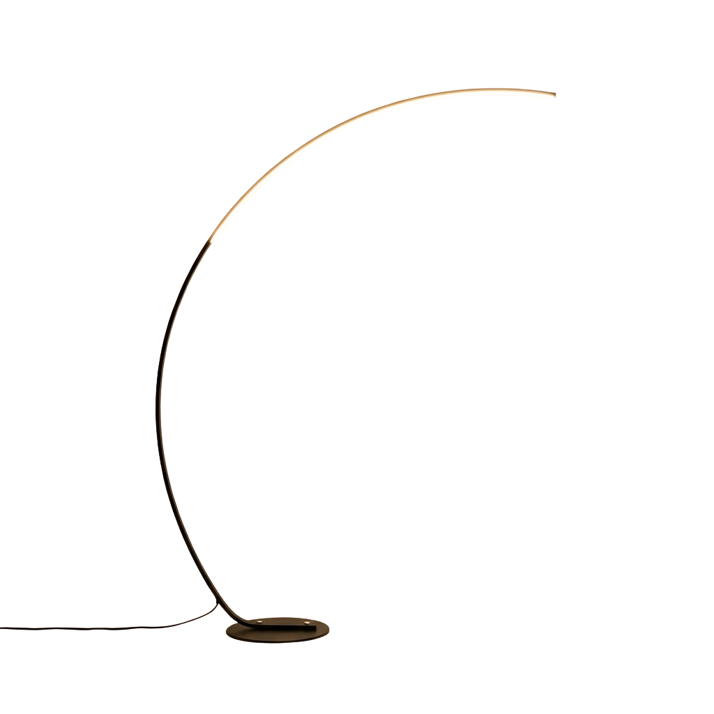 Stehlampe Metall Angelpfad Design, Modern Warmweiß Dimmbar LED Wohnzimmer