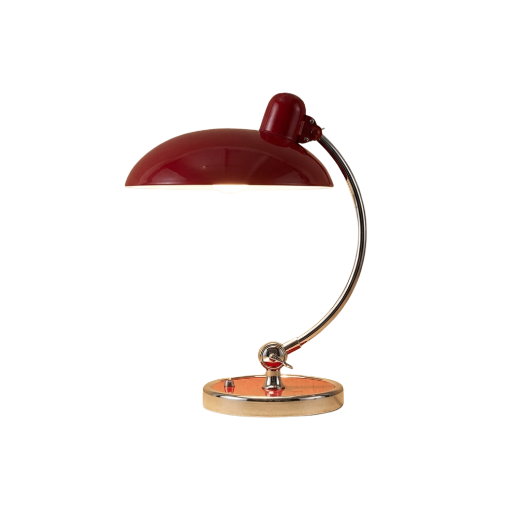 Tischlampe Metall Vintage, Dänisches Design für Schreibtisch