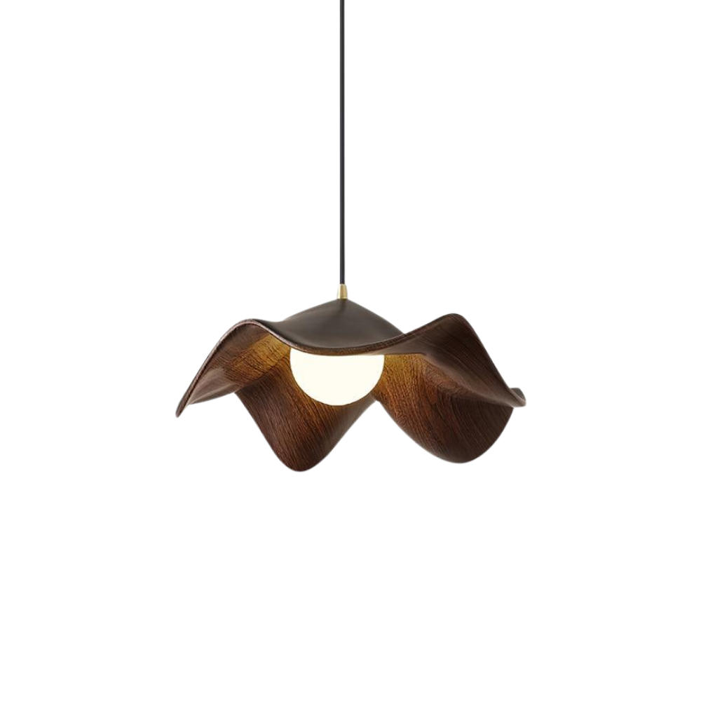 Flache Pendelleuchte rund, LED Hängeleuchte modern