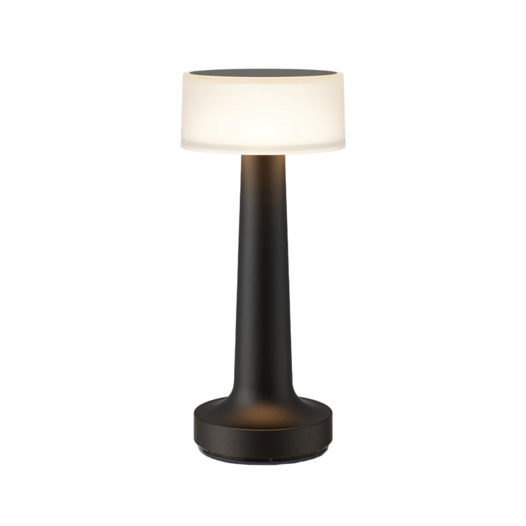 Kabellose LED Tischlampe Metall, Akku, Dimmbar, USB-C