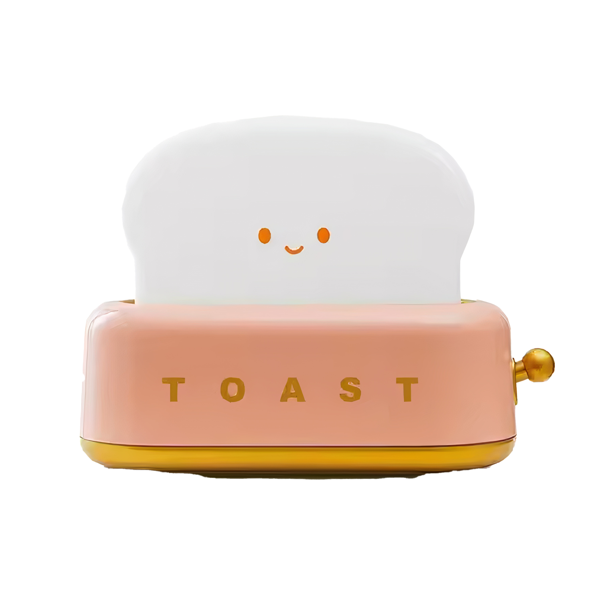 Toaster Nachtlicht LED dimmbar, Kabellose Tischlampe