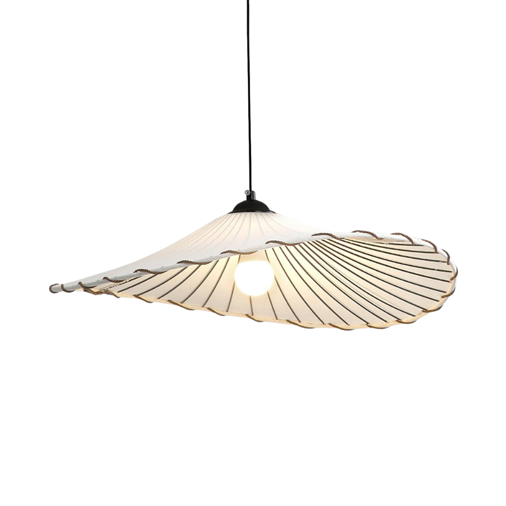 Hängeleuchte Rattan Natur Ø50 cm, Boho Design Handgefertigt