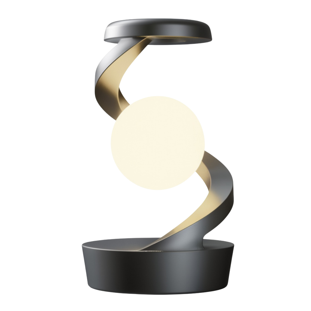 LED RGB Tischlampe, Gestensteuerung, Wireless Charging, Dimmbar