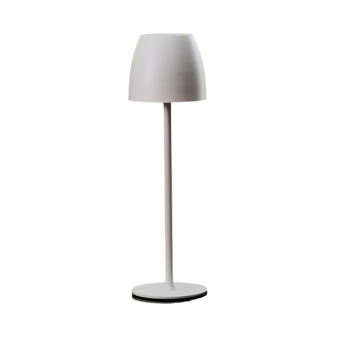 Kabellose LED Tischlampe mit Akku – Dimmbar, IP54, Metall, bis zu 24h