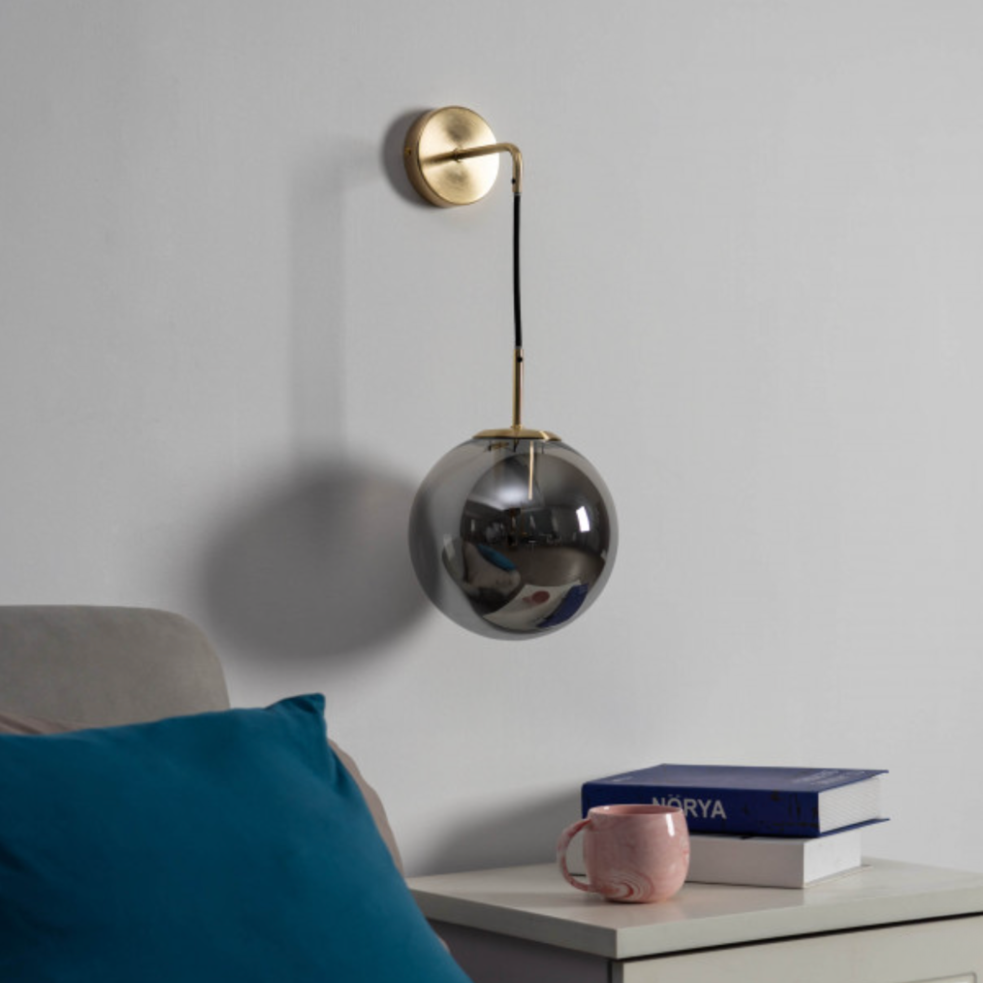 Wandlampe Glas modern, Minimalistisches Design