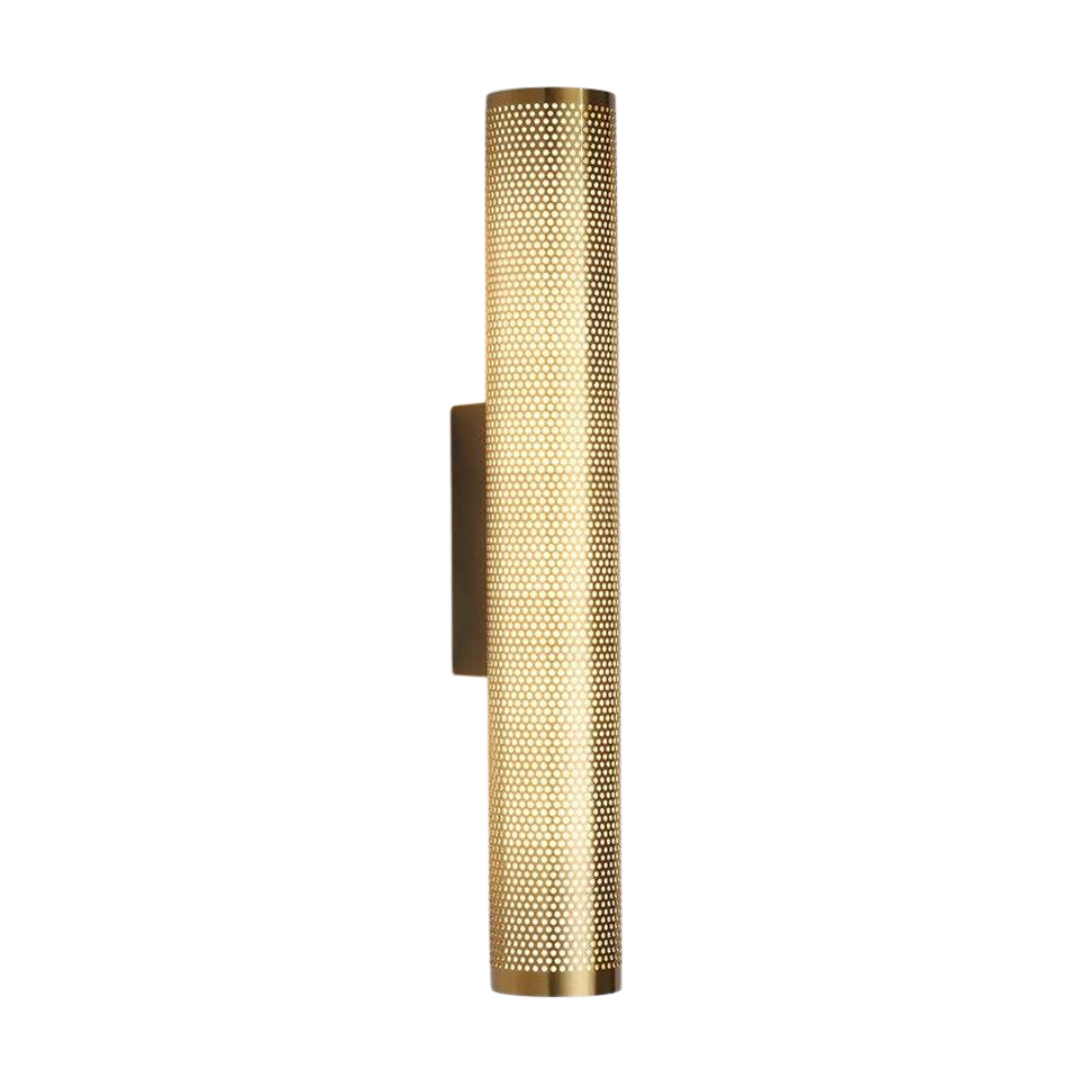 Gold Wandleuchte LED, Schlanke Wandlampe modern