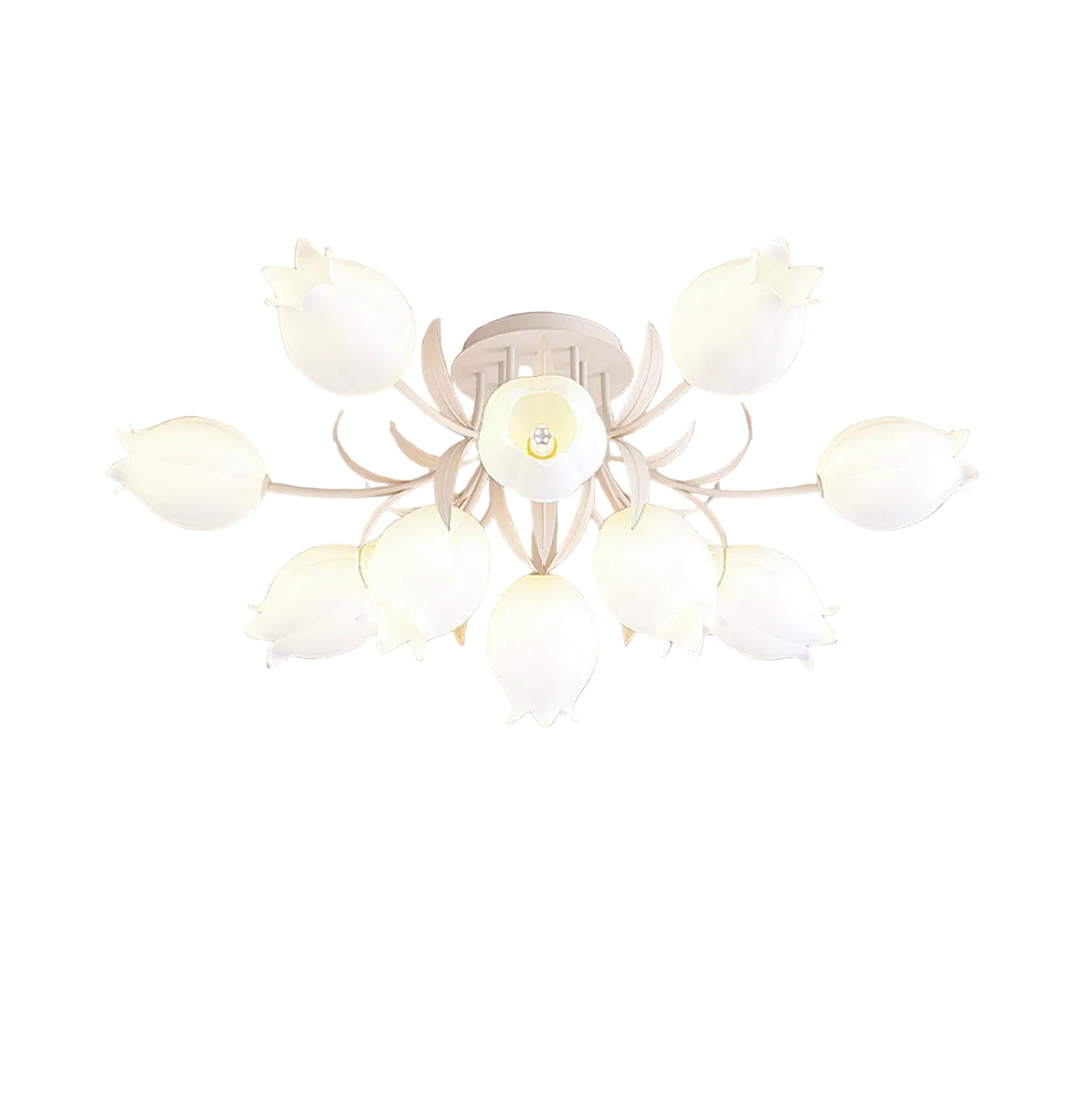Deckenleuchte Blumen Mehrflammig, LED Deckenlampe Modern 3/9/12 Flammig