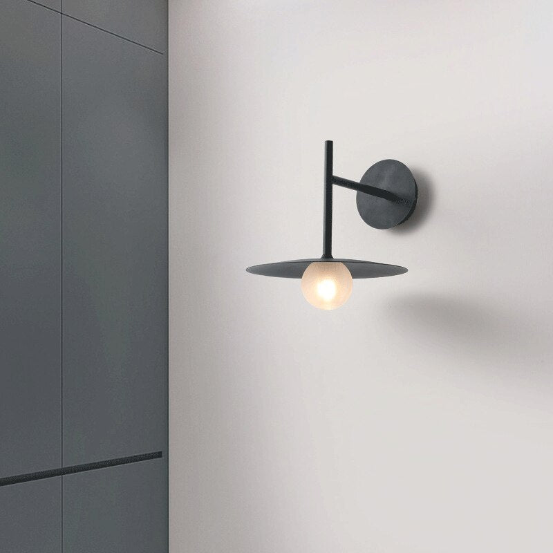 LED Wandleuchte verstellbar, Leselampe Wand schwarz grau weiß