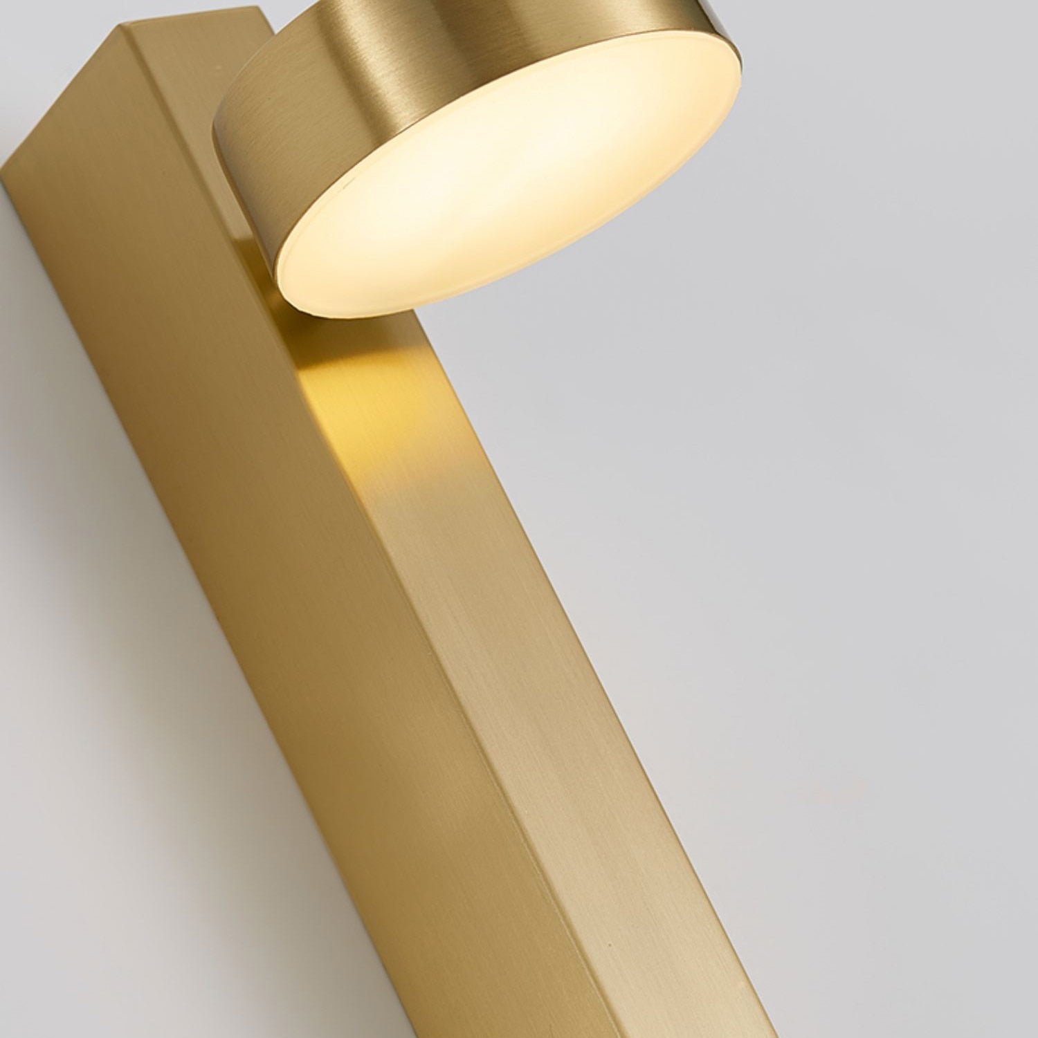 LED Wandleuchte mit Dimmer, Up & Down, Modern, Schwarz/Gold