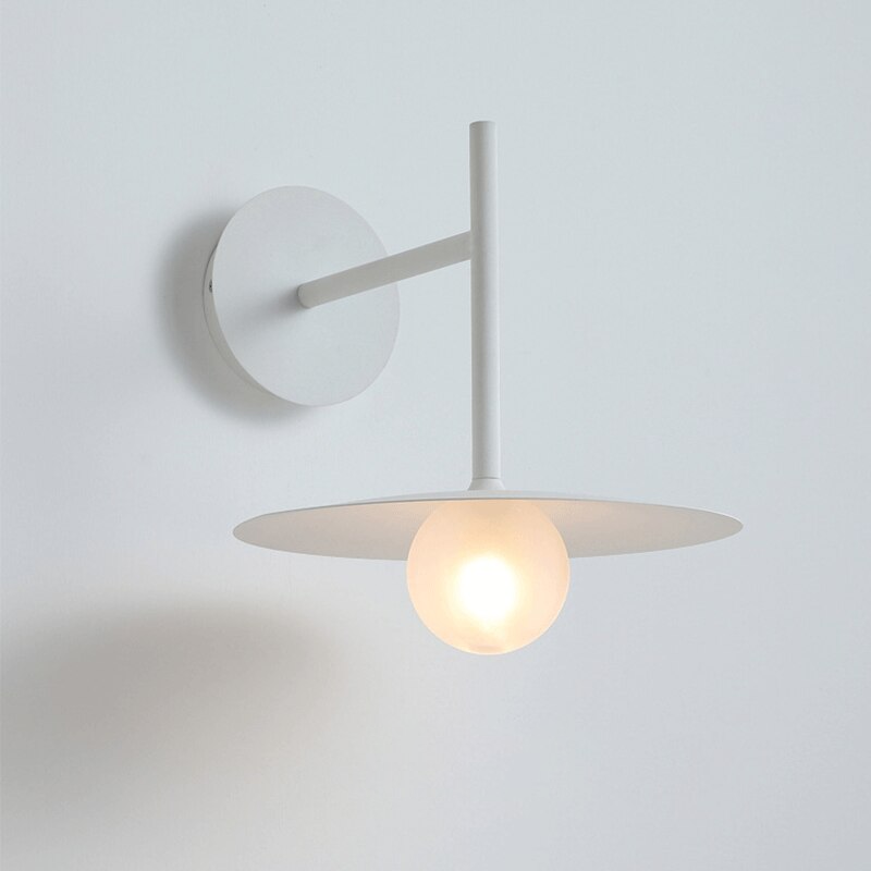 LED Wandleuchte verstellbar, Leselampe Wand schwarz grau weiß